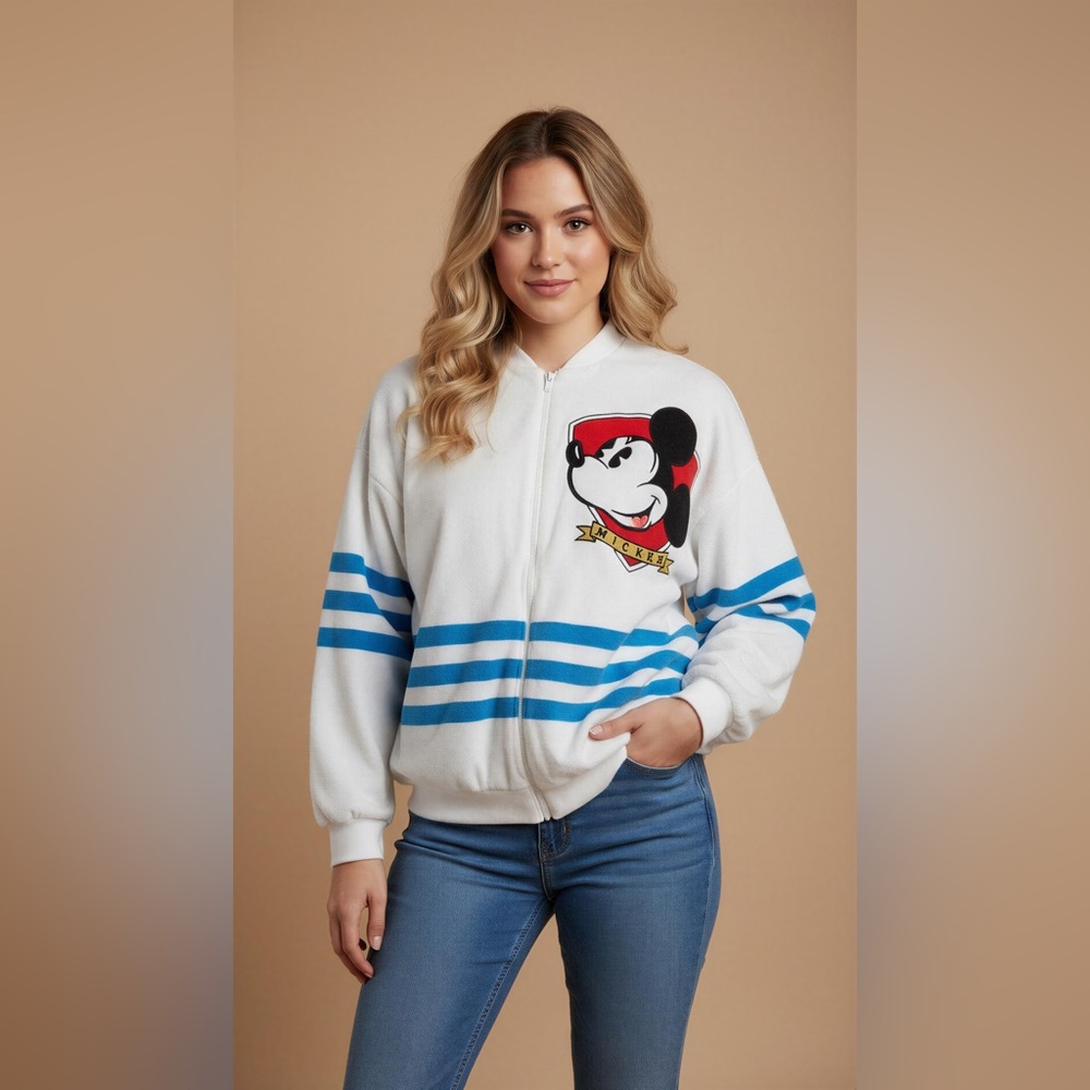 Mickey Mouse Reversible Puffy Jacket - image 1